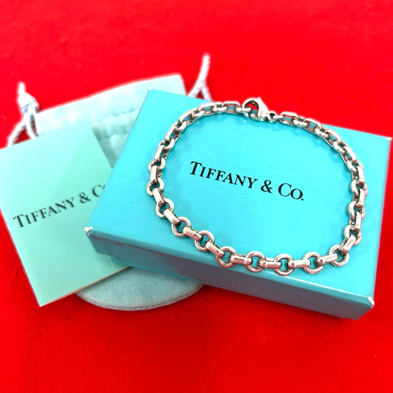 TIFFANY&Co. ティファニー (Vintage) ドーナツチェーン ブレスレット