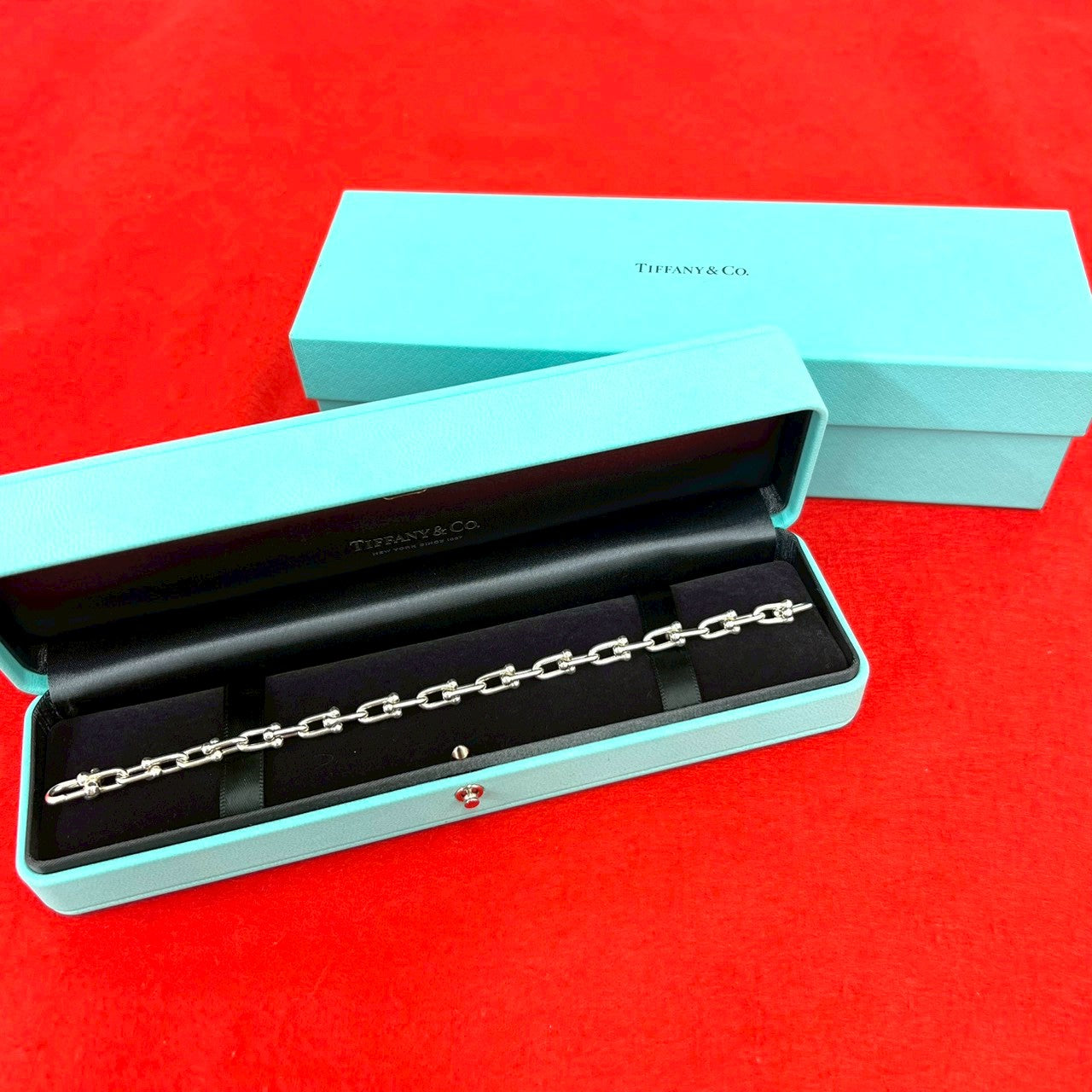 TIFFANY&Co. ティファニー ハードウェア スモールリンク ブレスレット