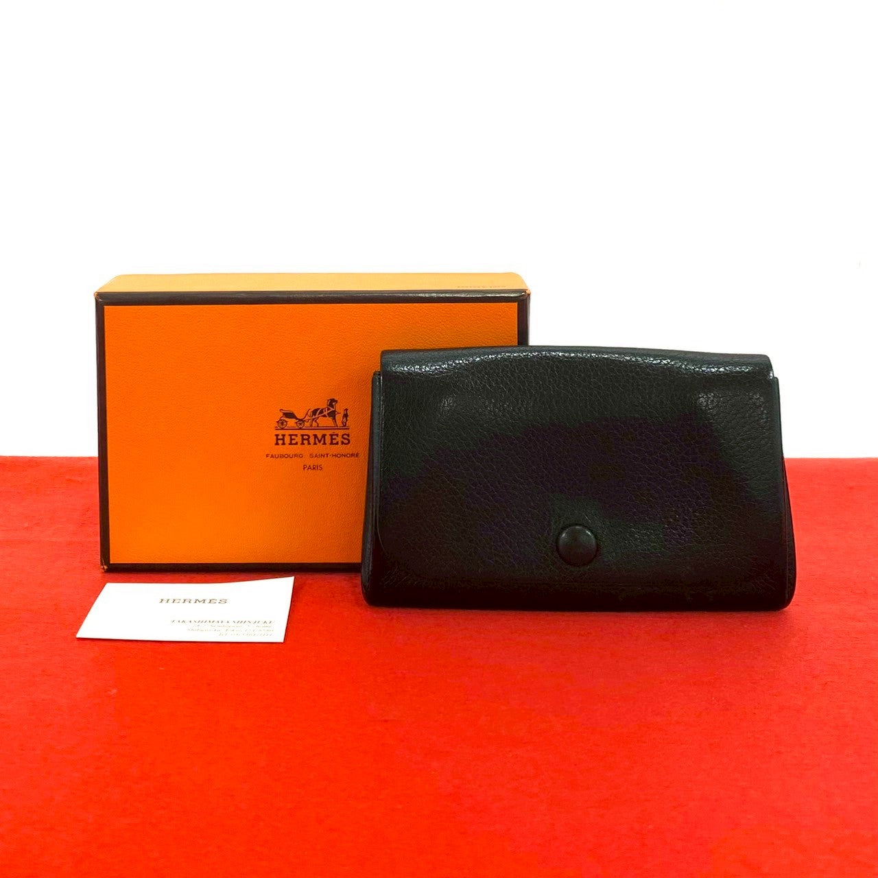 HERMES エルメス MC2 ニュートン 二つ折り財布 カード入れ コインケース