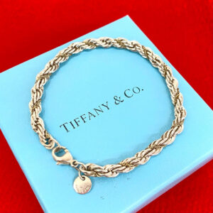TIFFANY&Co. ティファニー (Vintage) ツイストロープ ブレスレット 925 K18 750YG