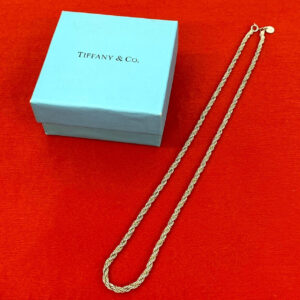 TIFFANY&Co. ティファニー (Vintage) ツイストロープ チェーン ネックレス 925 K14 585YG