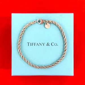 TIFFANY&Co. ティファニー ツイスト ロープ ブレスレット 925 K18 750