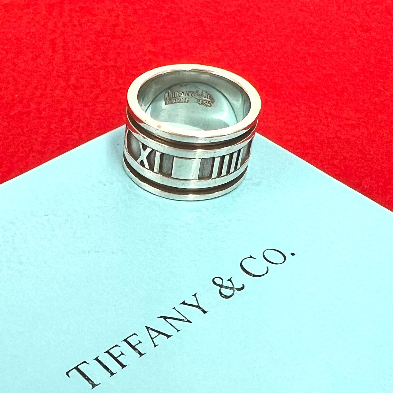 TIFFANY&Co. ティファニー (Vintage) アトラス ワイド リング 指輪