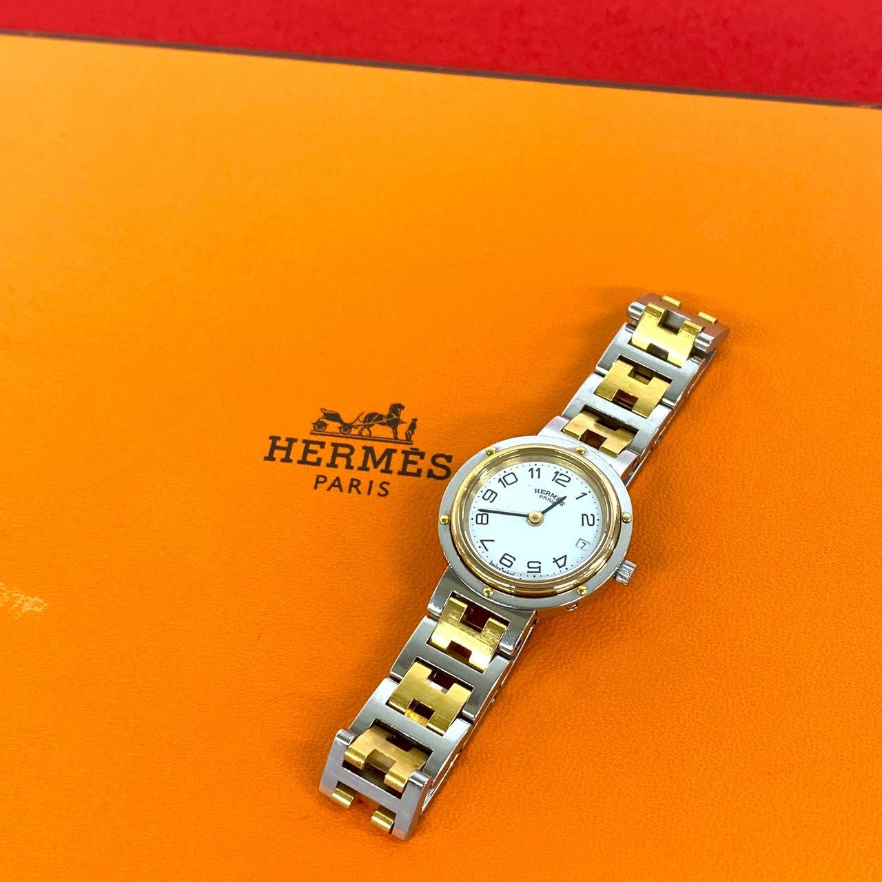 HERMES エルメス クリッパー 腕時計