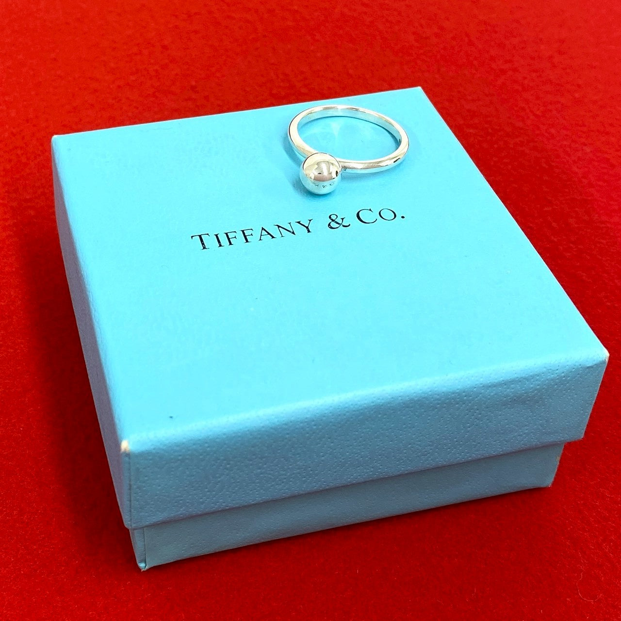 TIFFANY&Co. ティファニー ハードウェア ボールリング 指輪