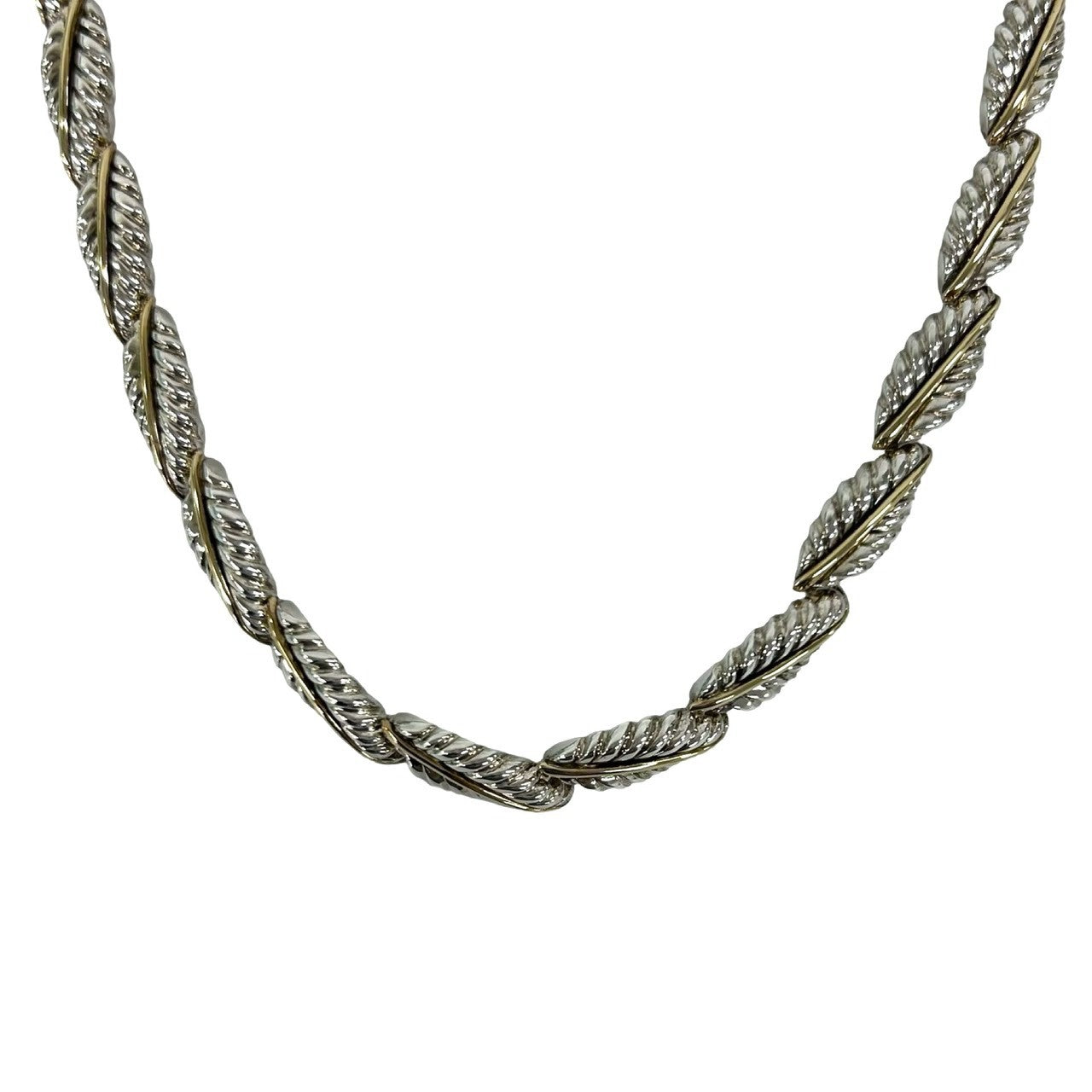 TIFFANY&Co. ティファニー ナチュラルリーフ コンビ ネックレス 4