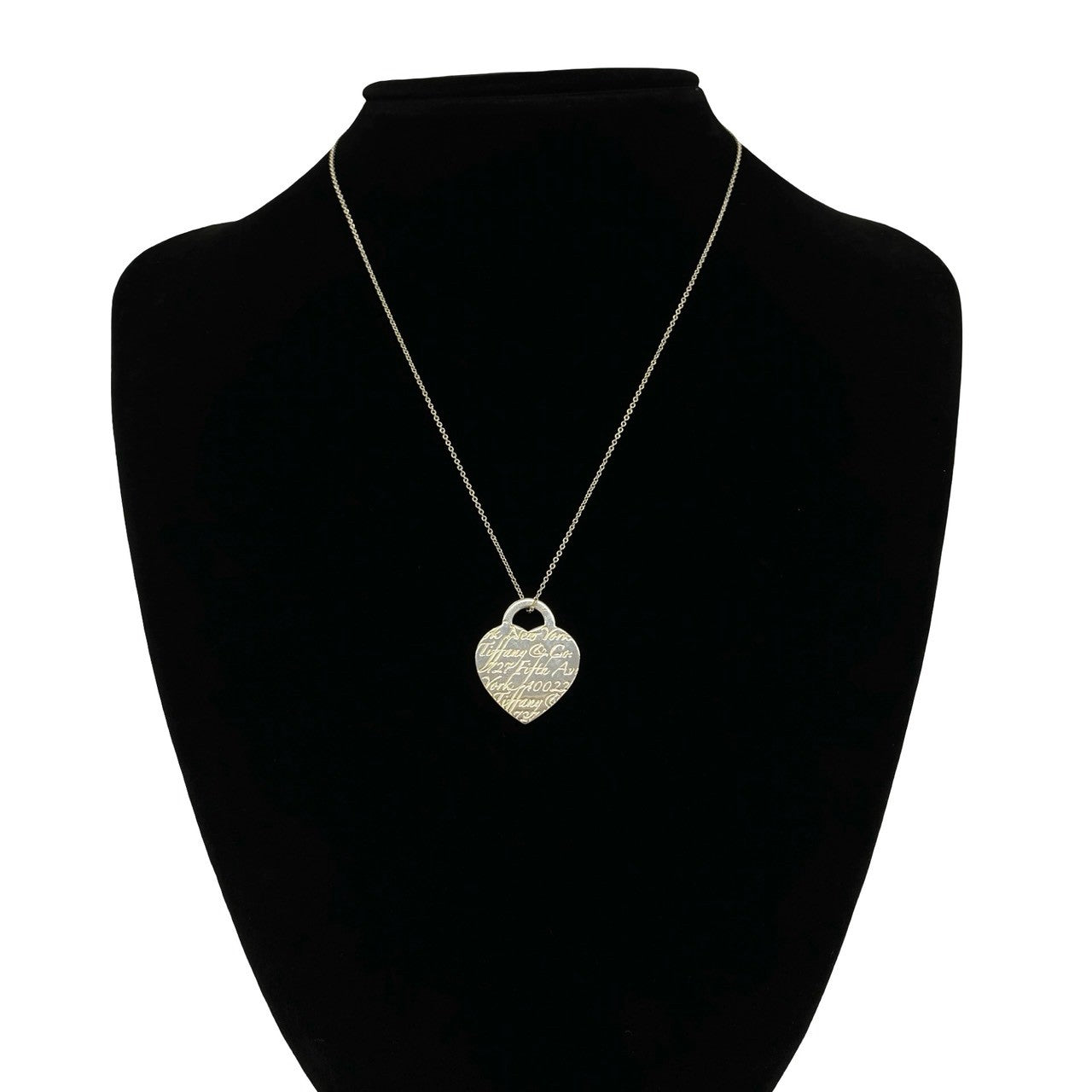 TIFFANY&Co. ティファニー (Vintage) ノーツ ハートタグ ネックレス 2