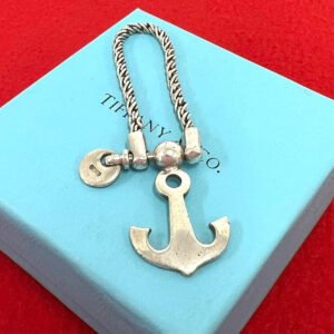 TIFFANY&Co. ティファニー (Vintage) アンカー モチーフ キーリング