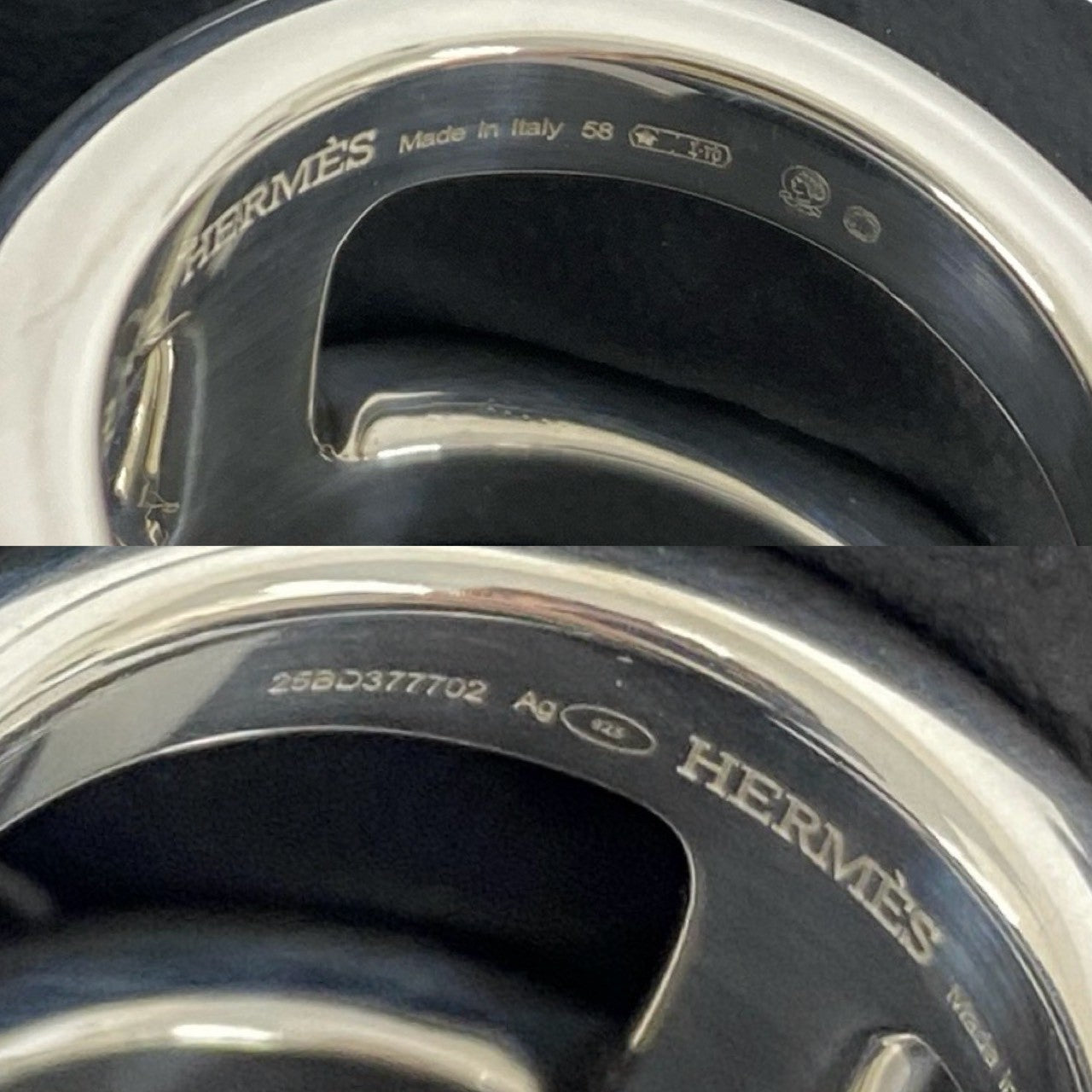 HERMES エルメス オスモズ GM 指輪 3