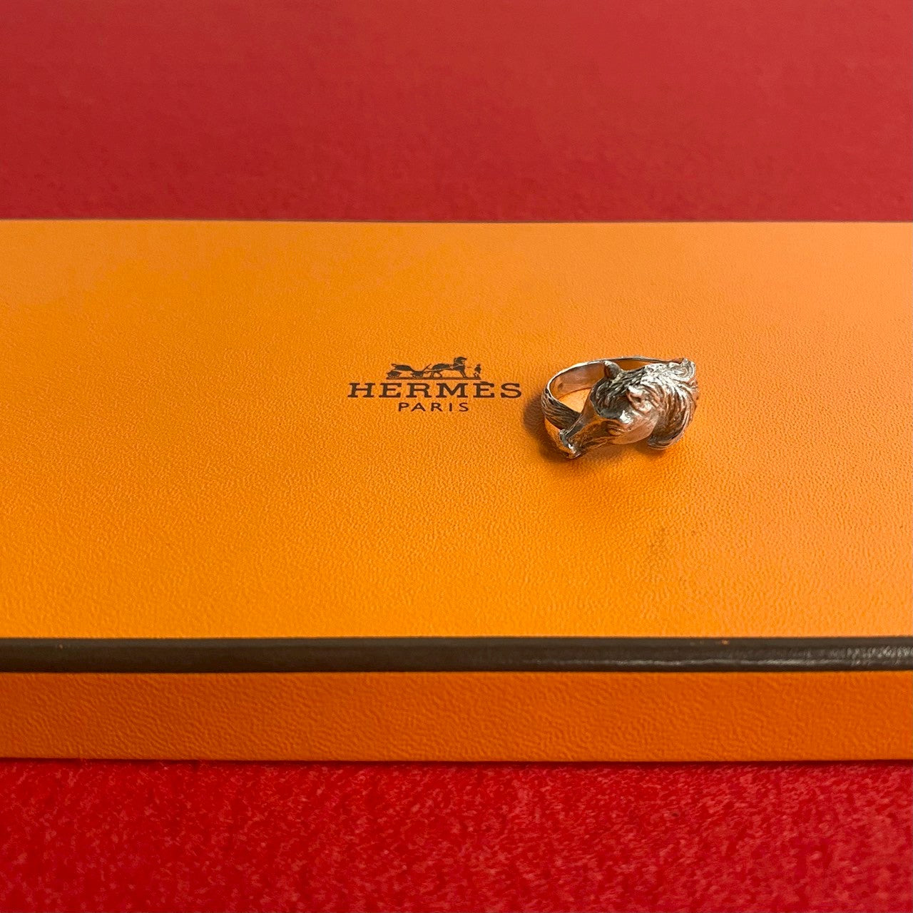 HERMES シュバルホース リング