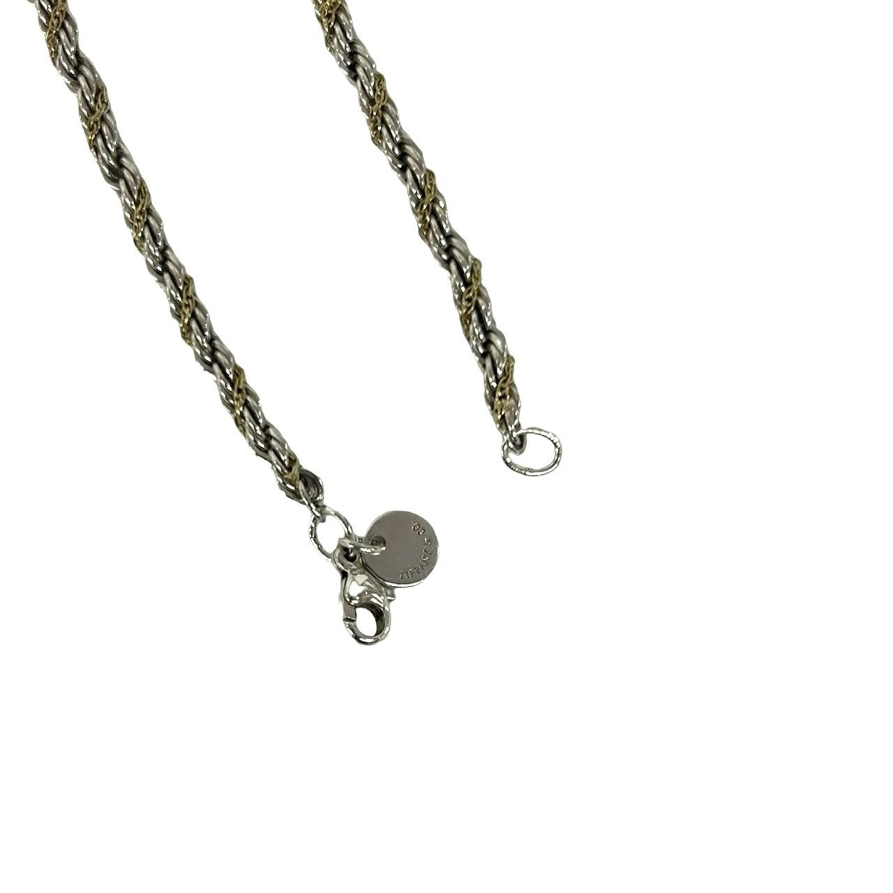 TIFFANY&Co. ティファニー (Vintage) ツイストロープ ブレスレット 925 K18 750 YG 5