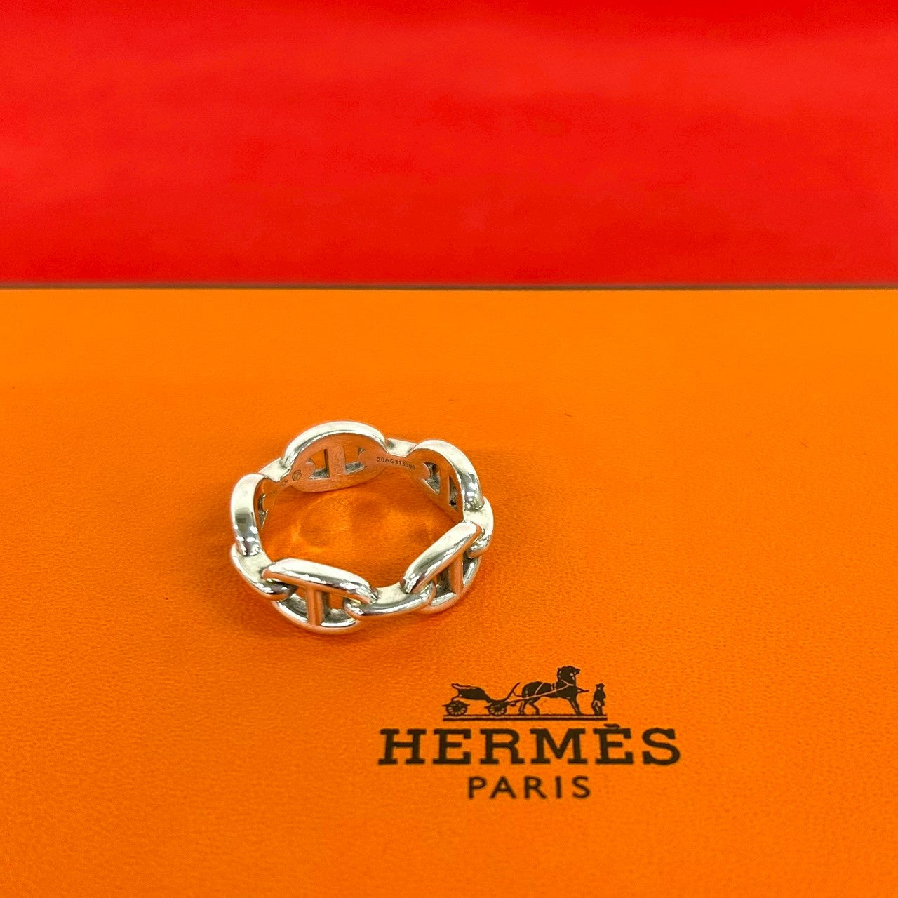 HERMES エルメス アンシェネ リング アンシェネ リング 指輪