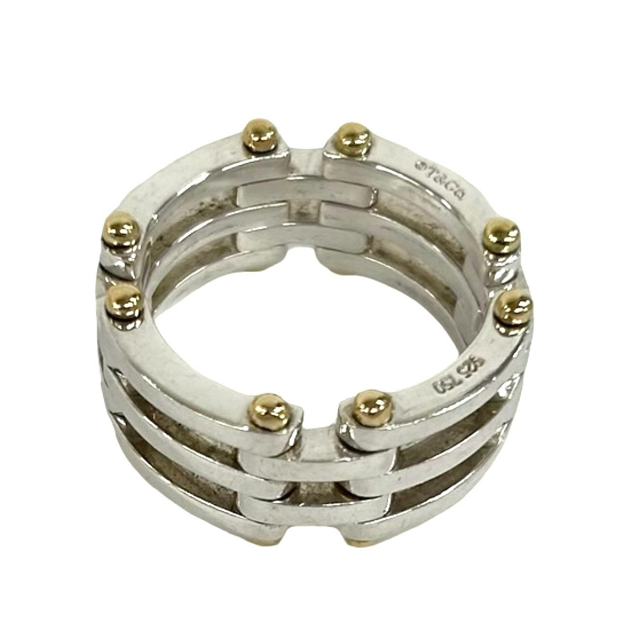 TIFFANY&Co. ティファニー ゲートリング ゲートリング 925 K18 750YG 指輪 4