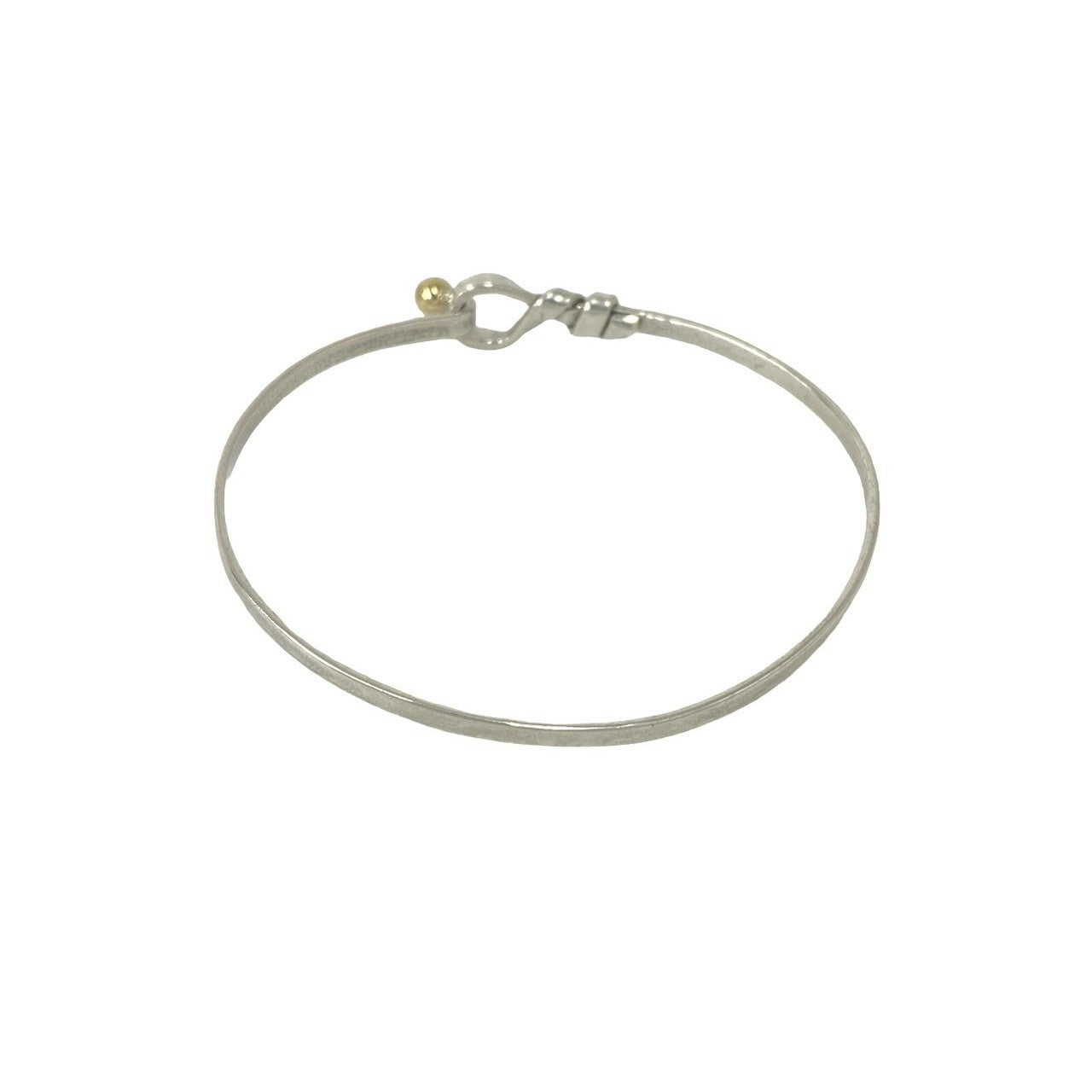 TIFFANY&Co. ティファニー (Vintage) フック&アイ バングル 925 K18 750YG 7