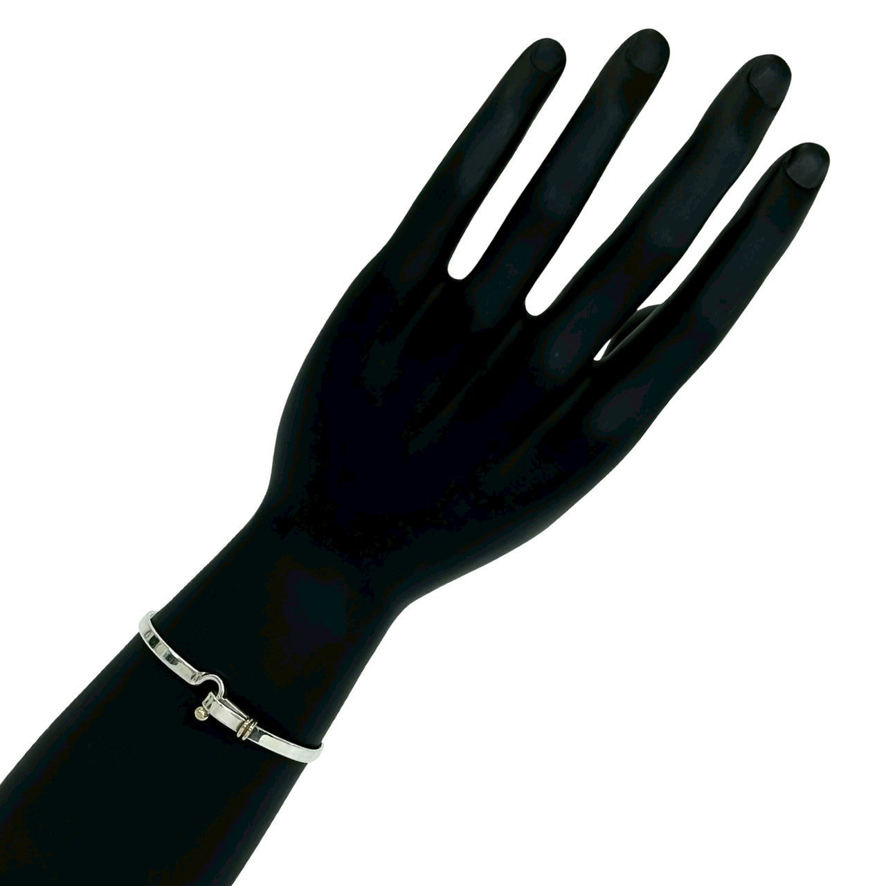 TIFFANY&Co. ティファニー (Vintage) フック&アイ バングル 925 K14 YG 2