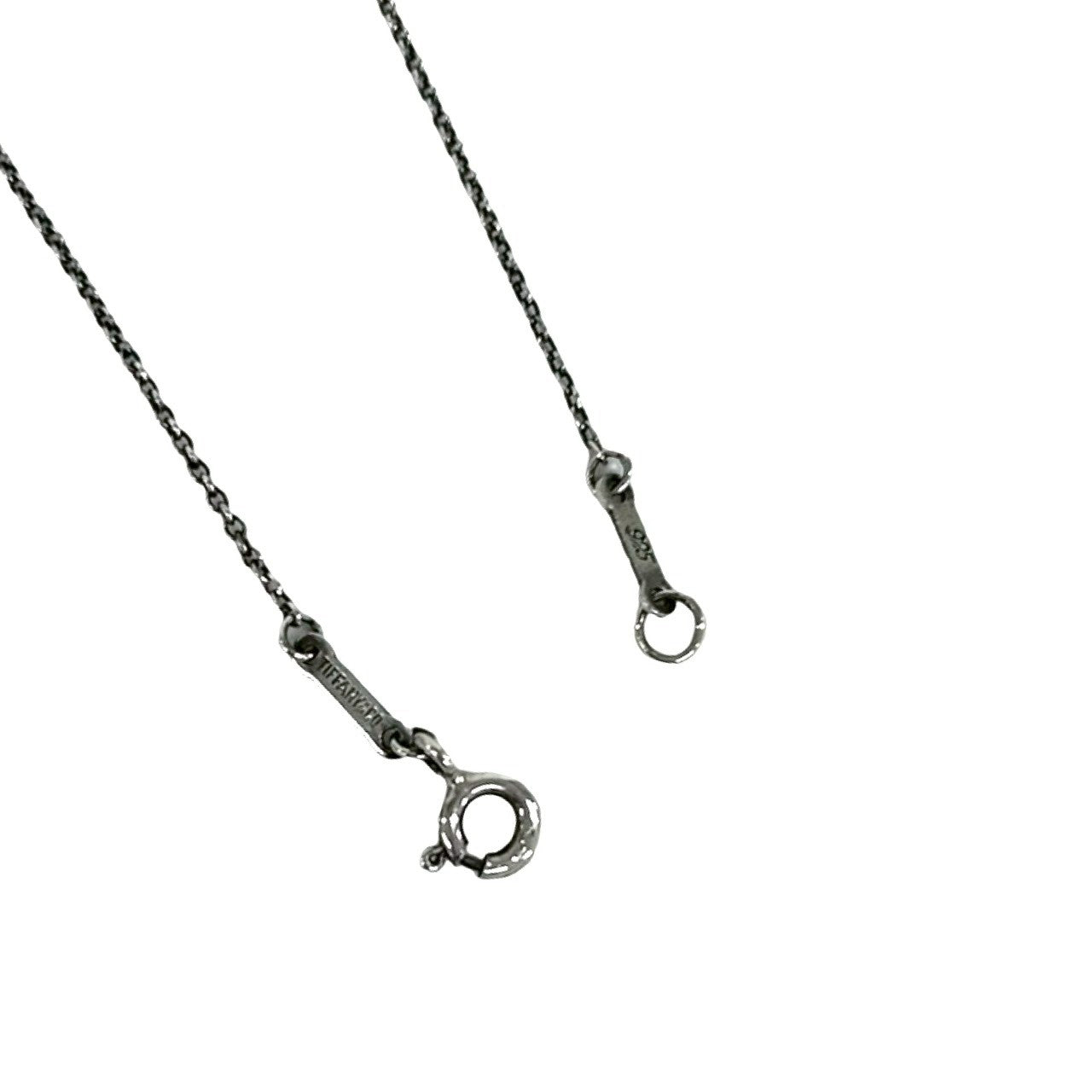 TIFFANY&Co. ティファニー (Vintage) ダブルティアドロップ ネックレス 4