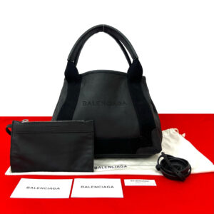 BALENCIAGA バレンシアガ ネイビーカバス XS ショルダーバッグ