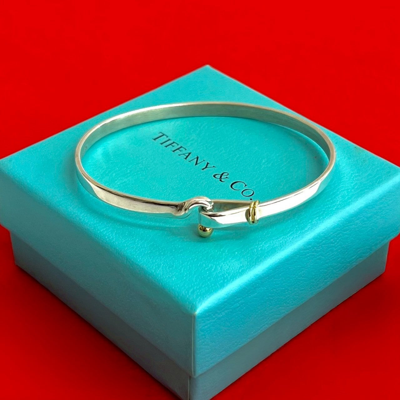 TIFFANY&Co. ティファニー フック&アイ バングル ブレスレット