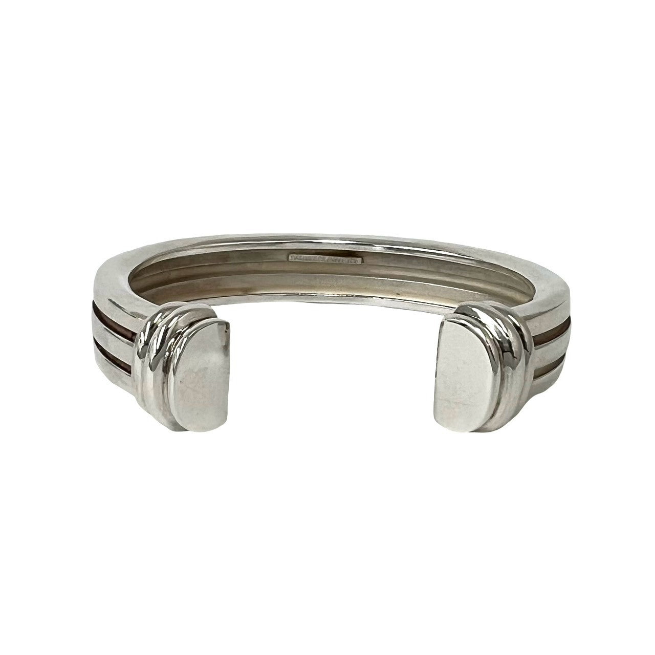TIFFANY&Co. ティファニー (Vintage) グルーブド カフ バングル 6