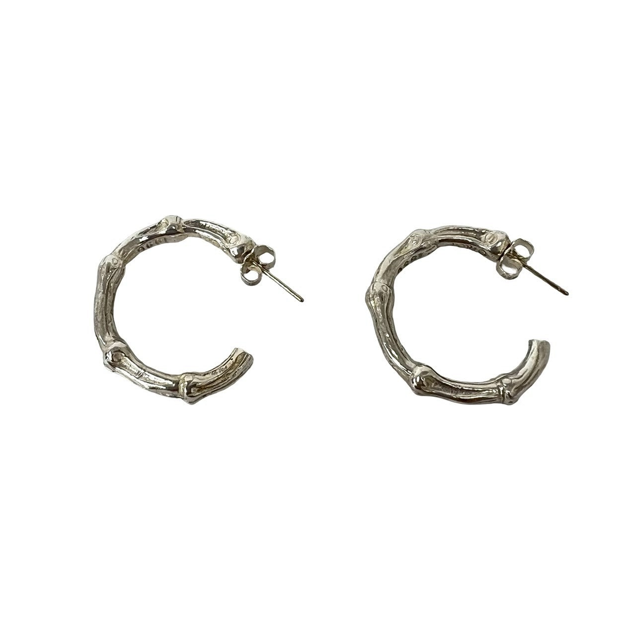 TIFFANY&Co. ティファニー (Vintage) バンブー フープ ピアス 6