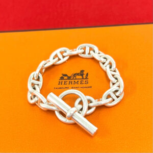 HERMES エルメス シェーヌダンクル PM 15コマ ブレスレット