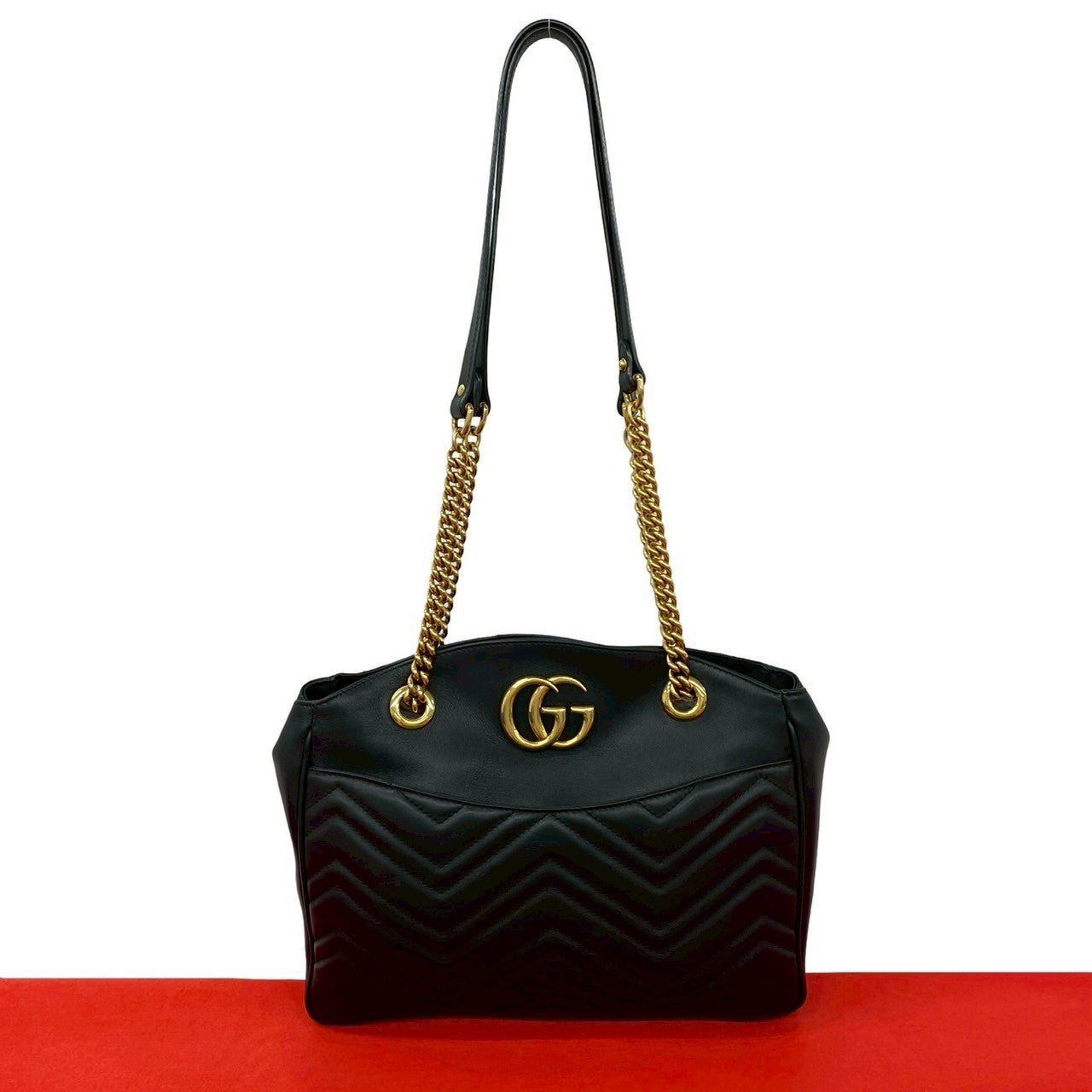 GUCCI グッチ GGマーモント トートバッグ