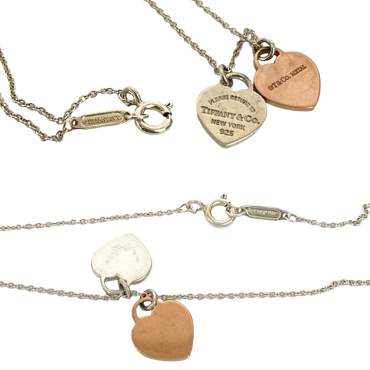 TIFFANY&Co. ティファニー リターントゥ ダブルハート ネックレス 2