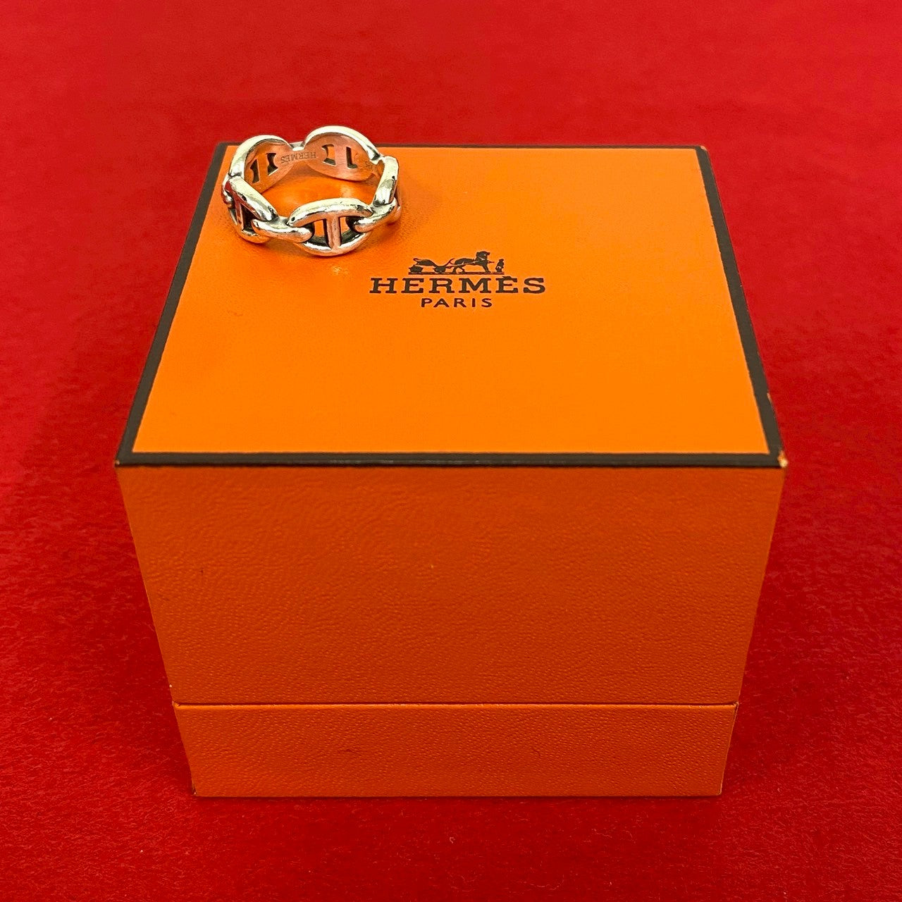 HERMES エルメス シェーヌダンクル アンシェネ リング 指輪