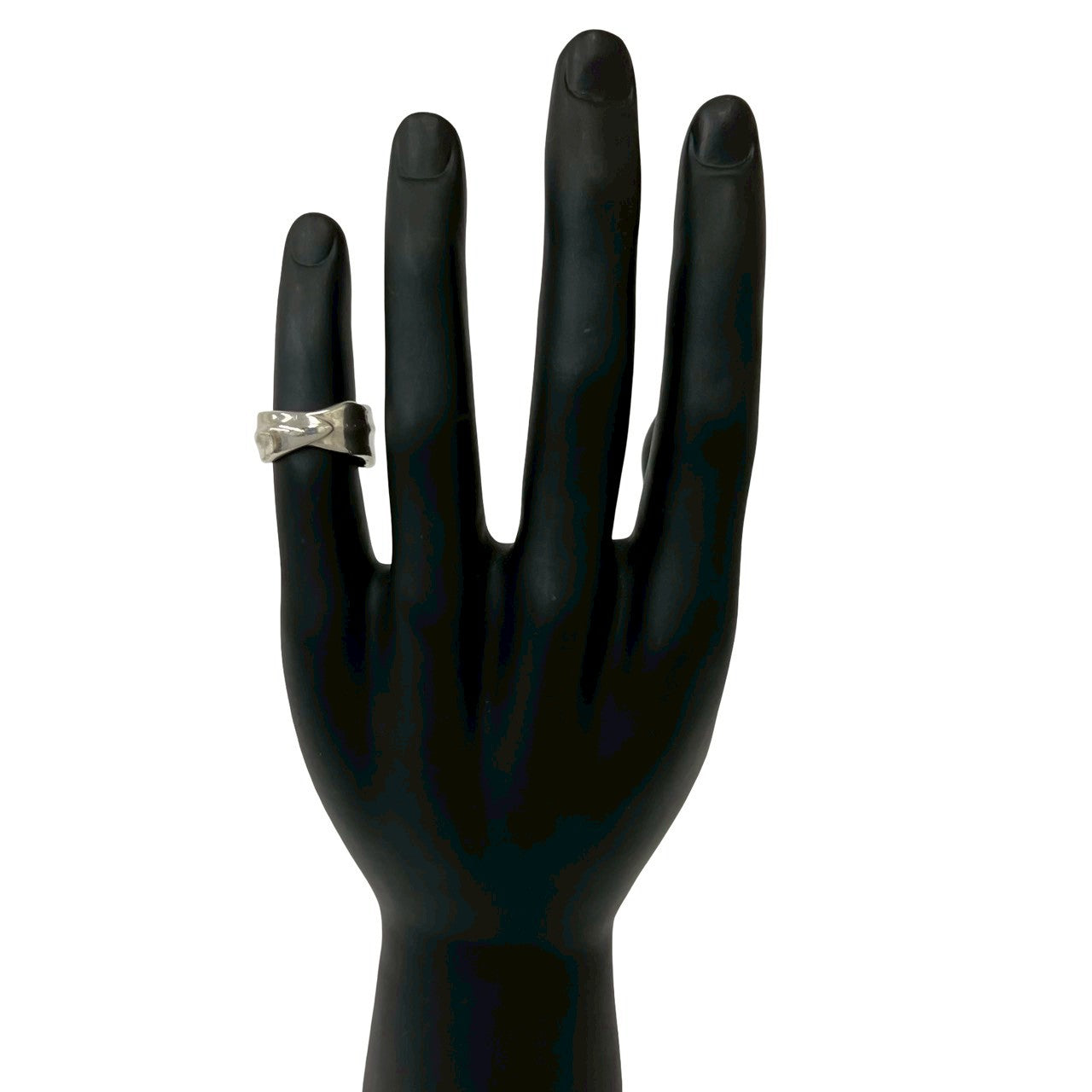 TIFFANY&Co. ティファニー (Vintage) ワイド リーフ リング 指輪 2