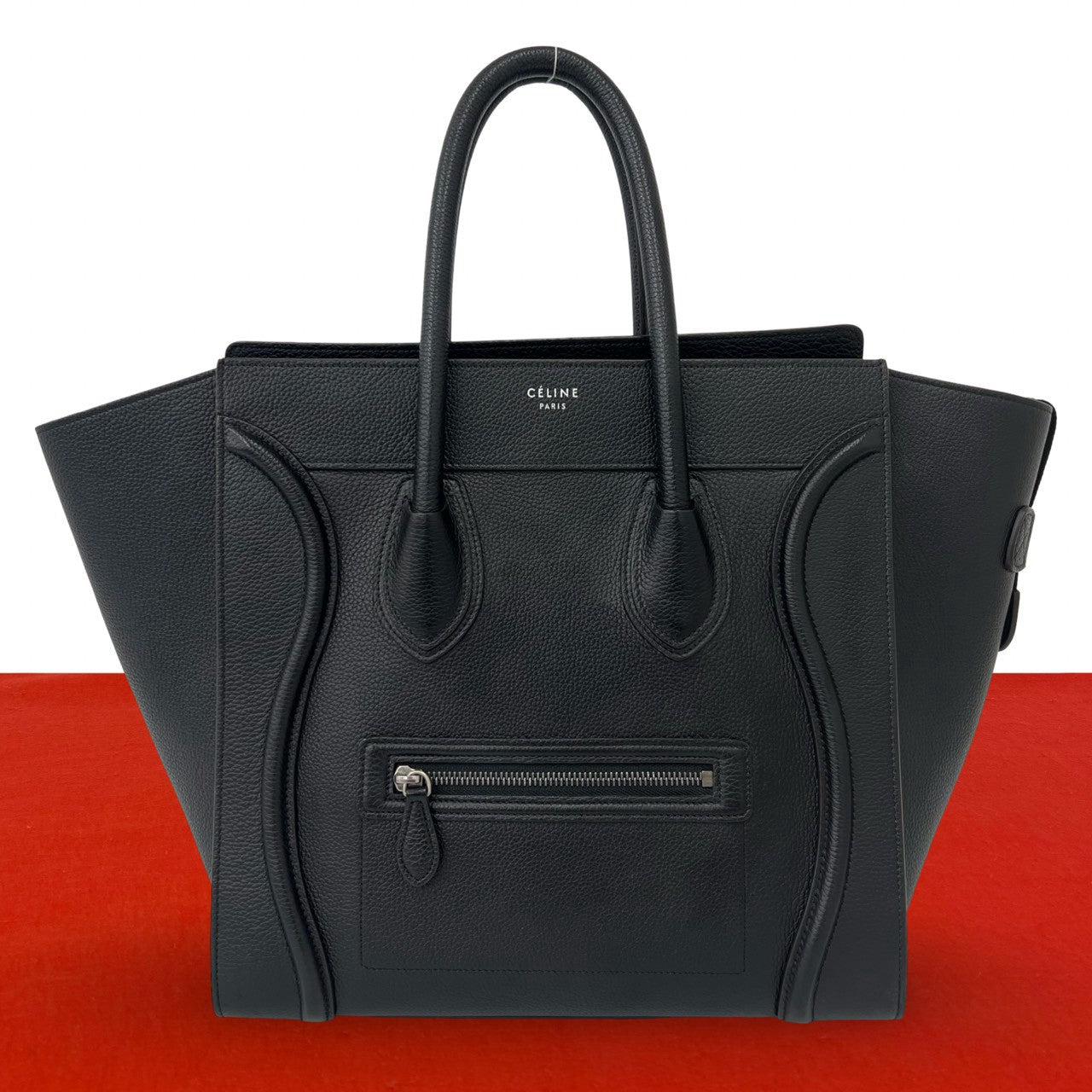 CELINE セリーヌ ラゲージ ミニ ショッパー ハンドバッグ