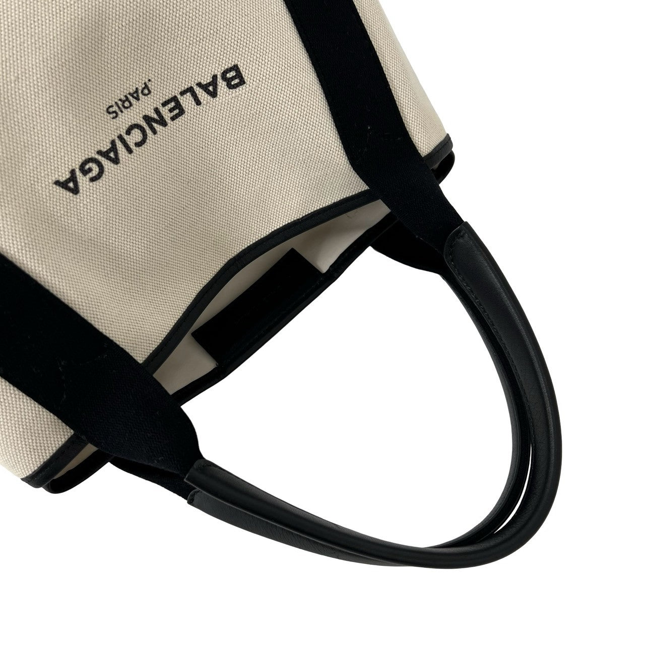 BALENCIAGA バレンシアガ ネイビーカバス ハンドバッグ 4
