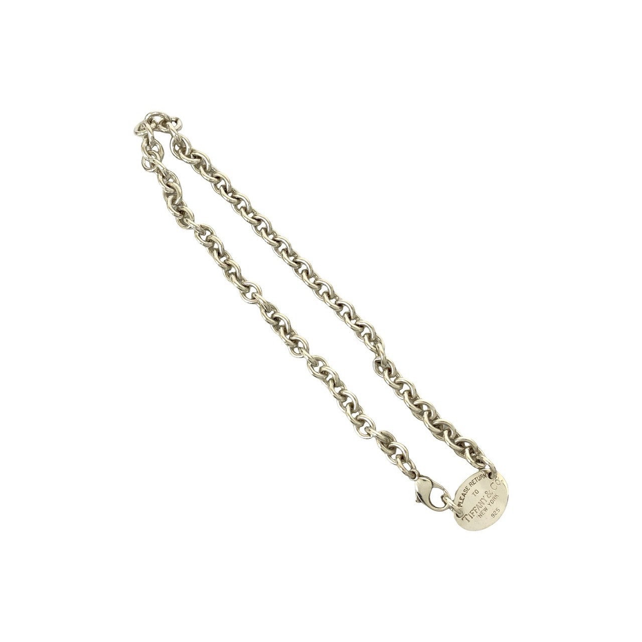 TIFFANY&Co. ティファニー リターントゥ オーバル タグ ネックレス 3