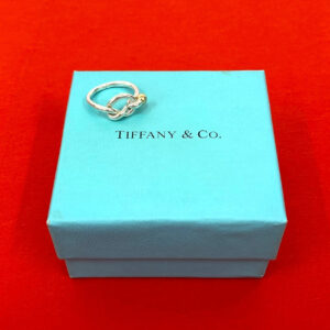 TIFFANY&Co. ティファニー ラブノット リング 925 K18 指輪