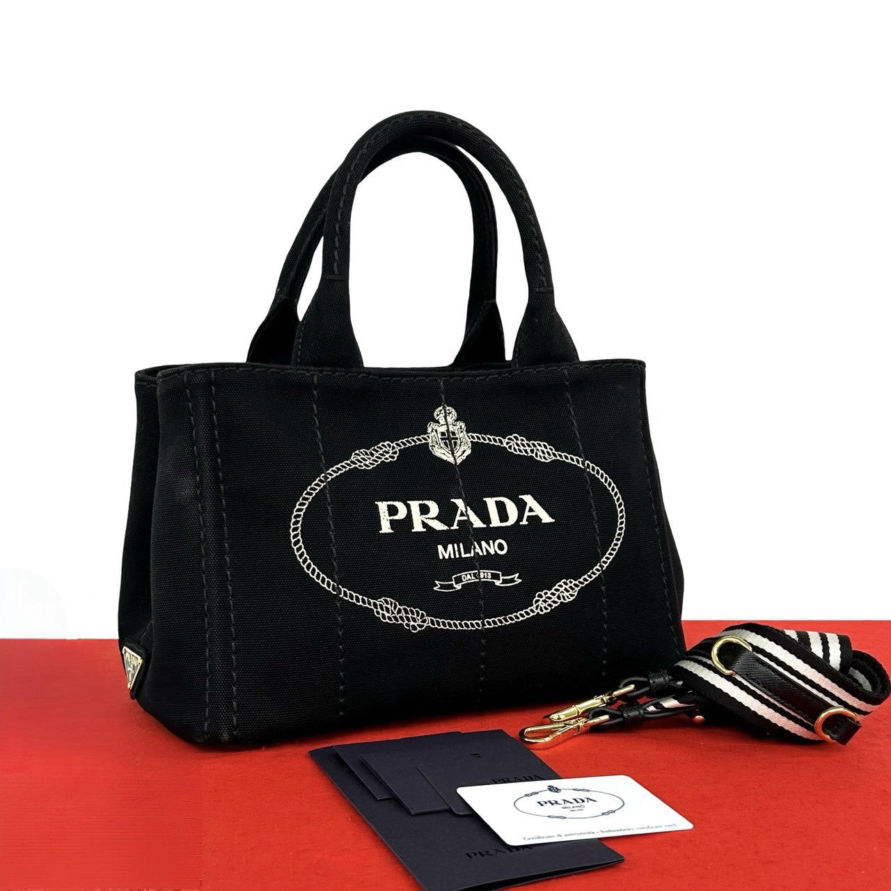 PRADA プラダ カナパ ショルダーバッグ