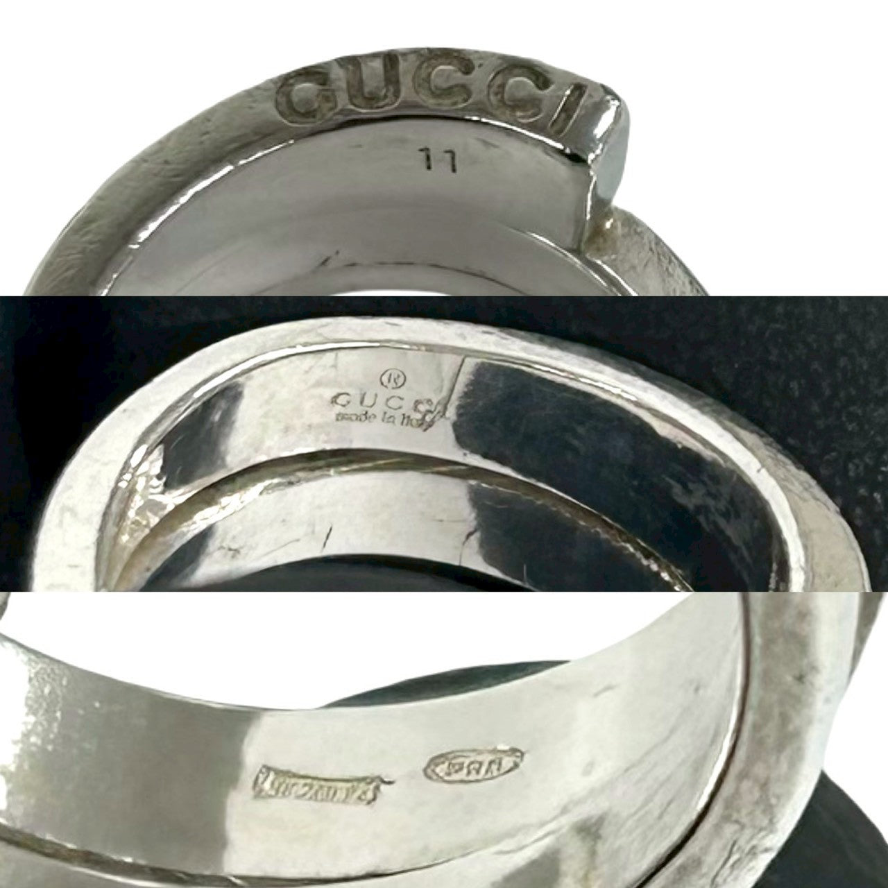 GUCCI グッチ スパイラル スネーク リング 指輪 3