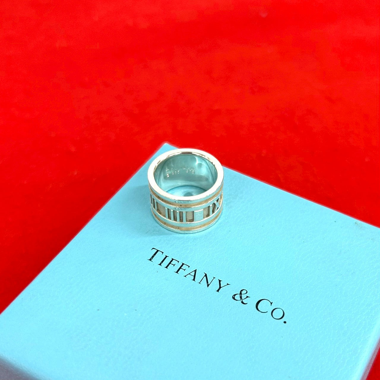 TIFFANY&Co. ティファニー (Vintage) アトラス ワイド リング 指輪