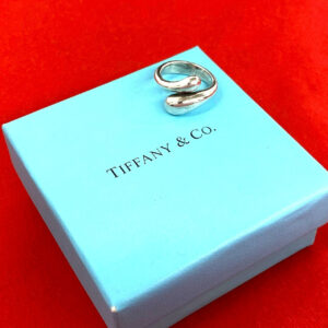 TIFFANY&Co. ティファニー (Vintage) エロンゲイテッド ティアドロップ リング 指輪