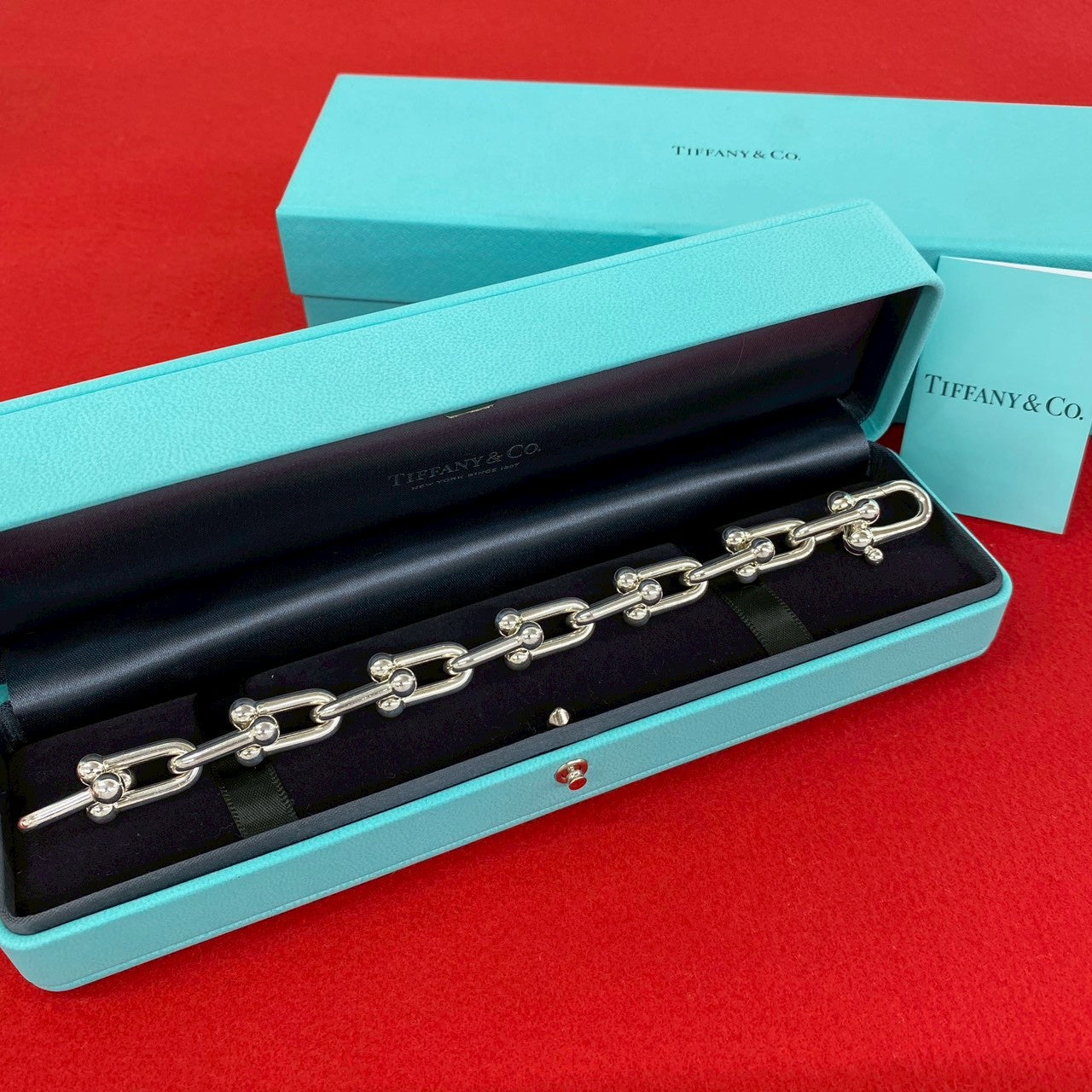 TIFFANY&Co. ティファニー ハードウェア ラージリンク ブレスレット