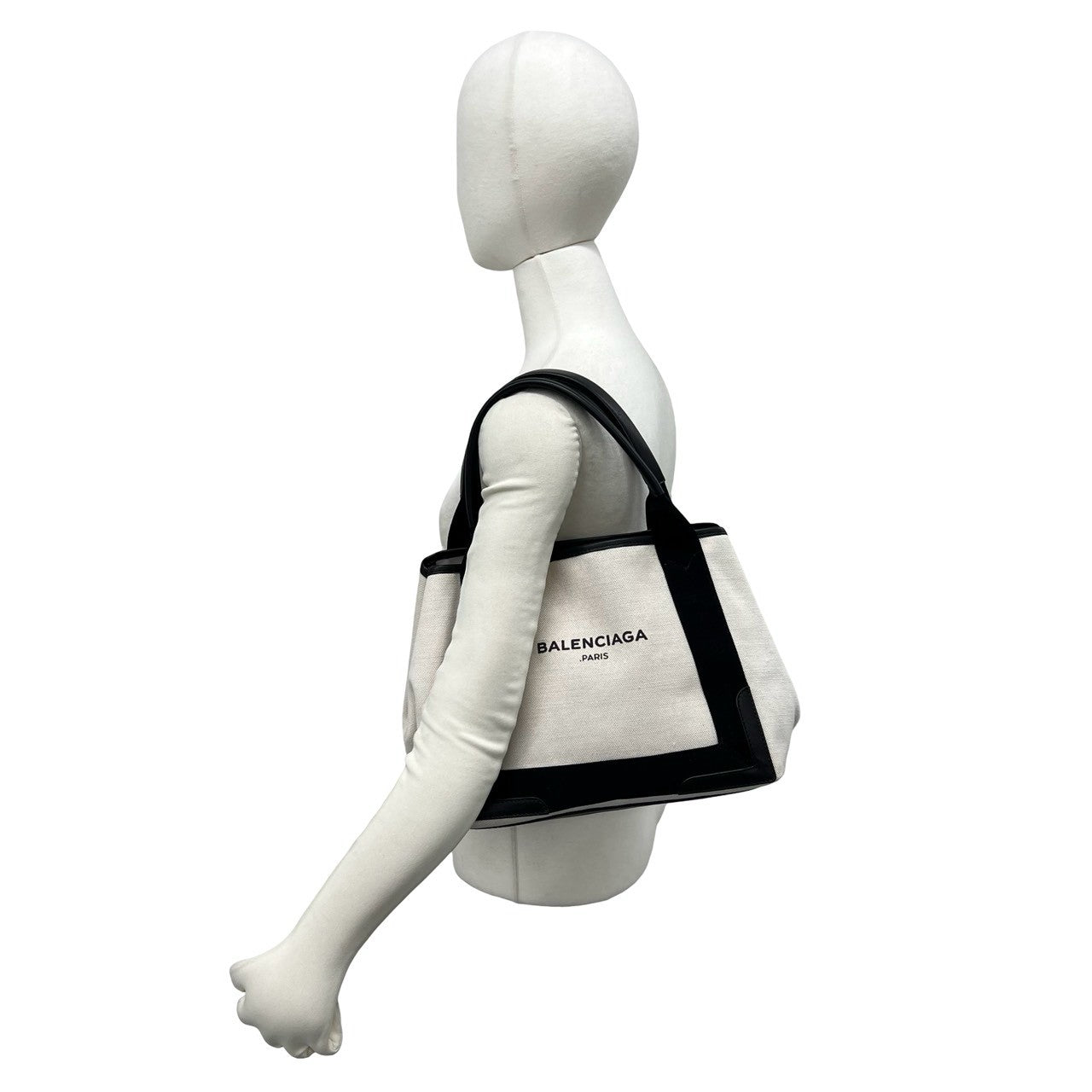 BALENCIAGA バレンシアガ ネイビーカバス ハンドバッグ 2
