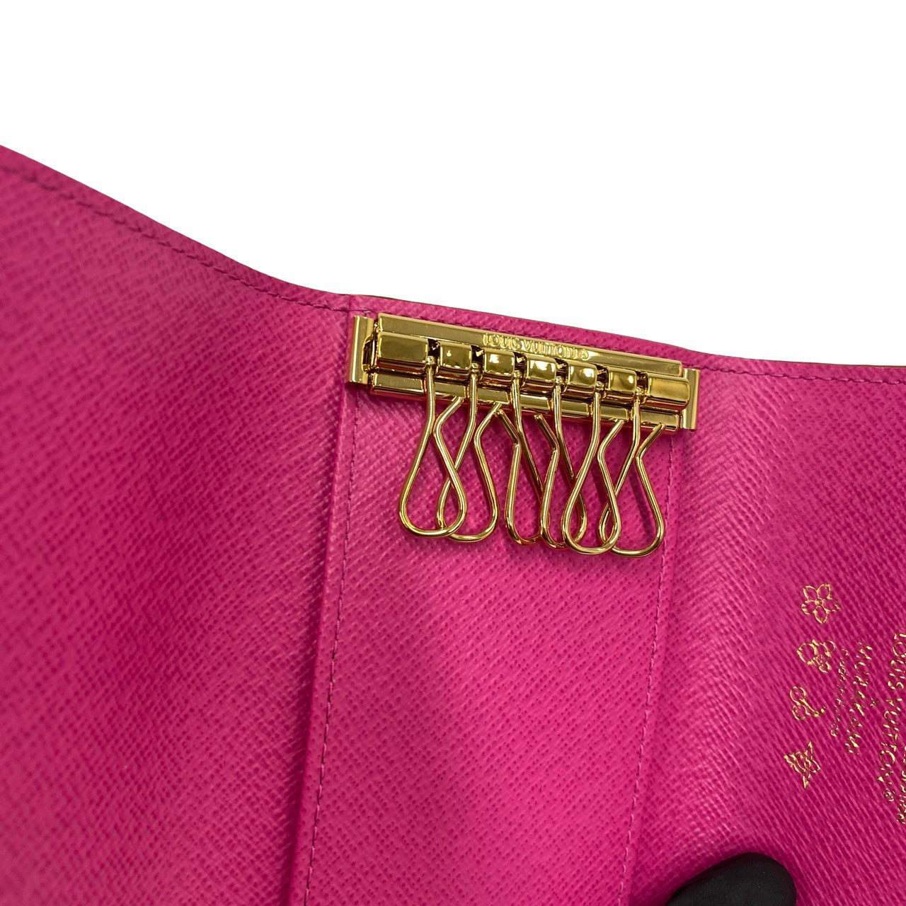 LOUIS VUITTON ルイヴィトン LV×TM ミュルティクレ6 キーケース 8