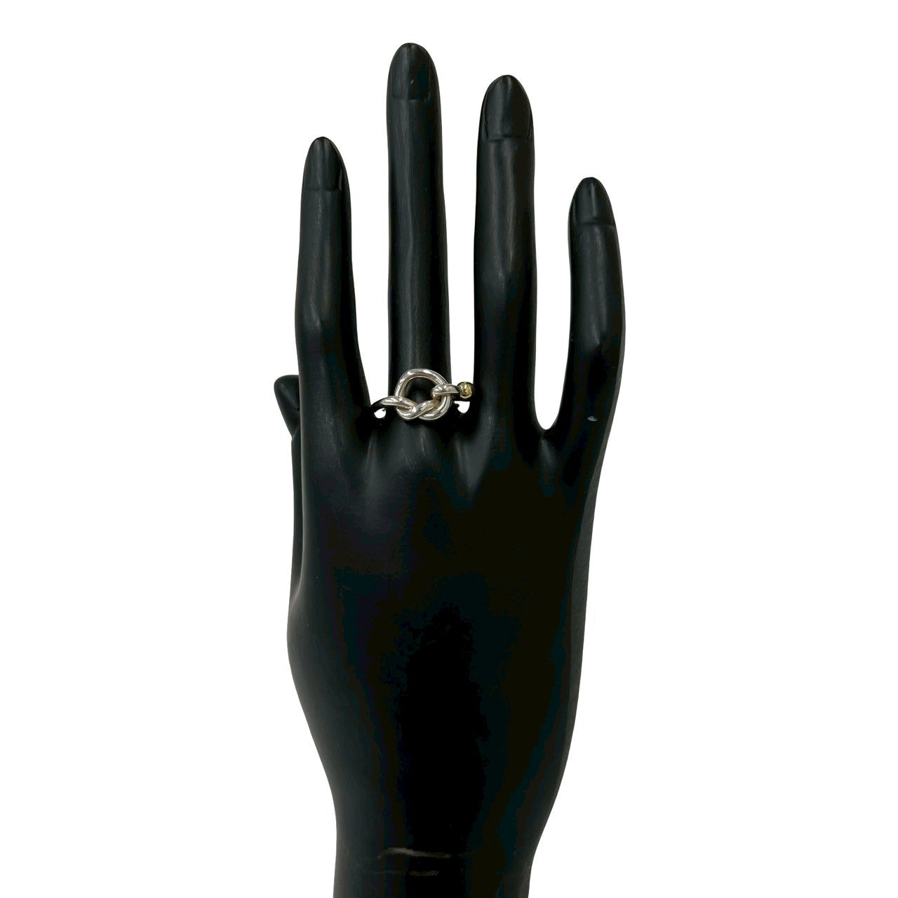 TIFFANY&Co. ティファニー (Vintage) ラブノット リング 925 K18 750YG 指輪 2