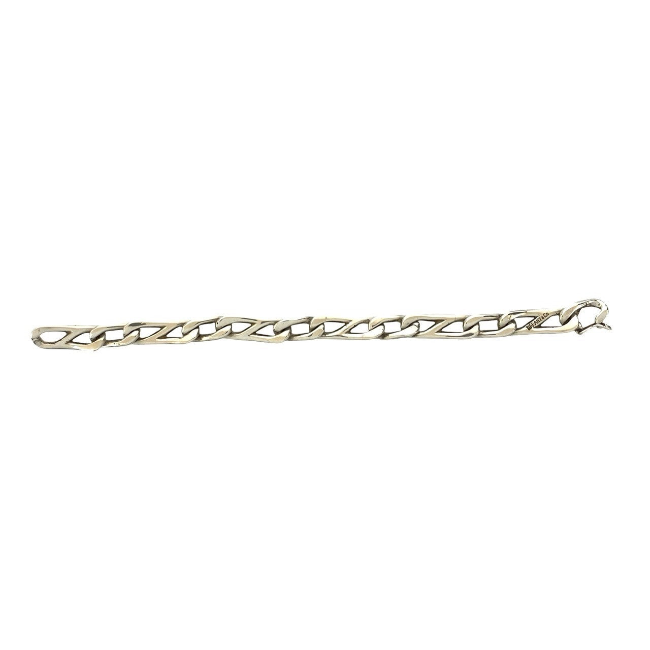 TIFFANY&Co. ティファニー クリップ シェイプ リンク チェーン ブレスレット 5