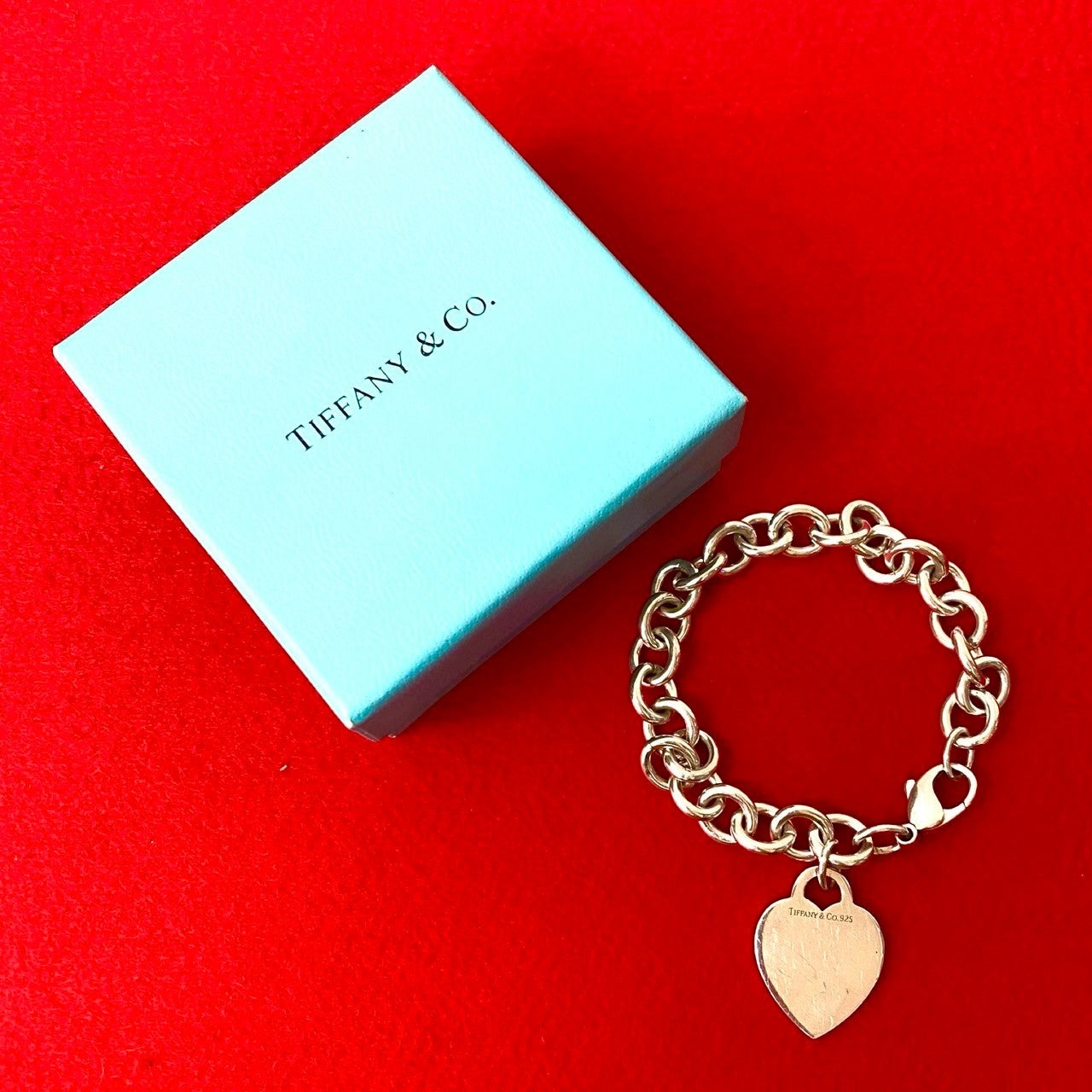 TIFFANY&Co. ティファニー ハートタグ ブレスレット