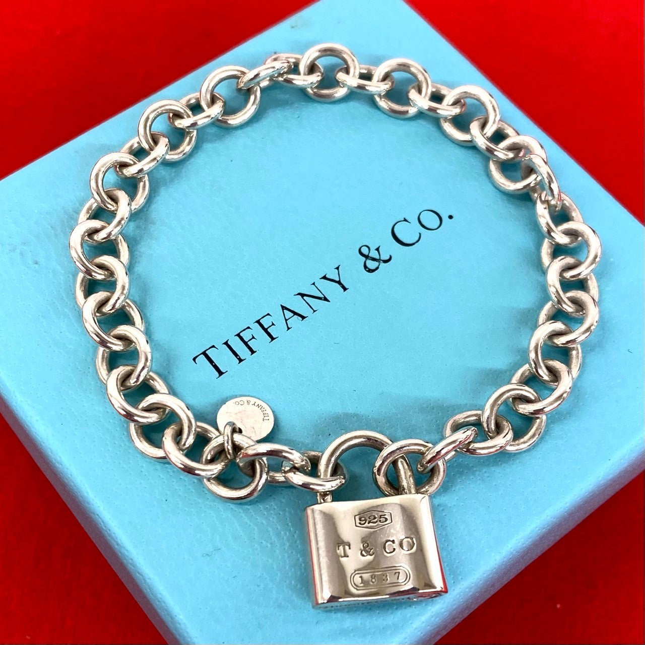 TIFFANY&Co. ティファニー カデナロック ブレスレット