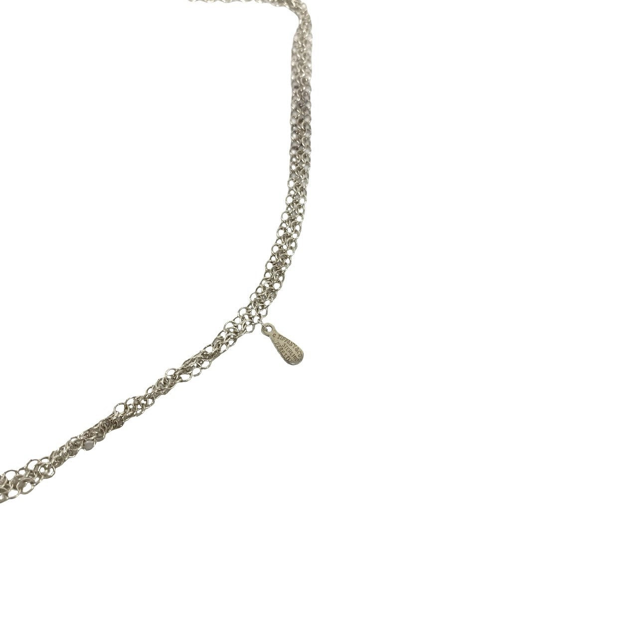 TIFFANY&Co. ティファニー (Vintage) サマセット メッシュ ロング ネックレス 5