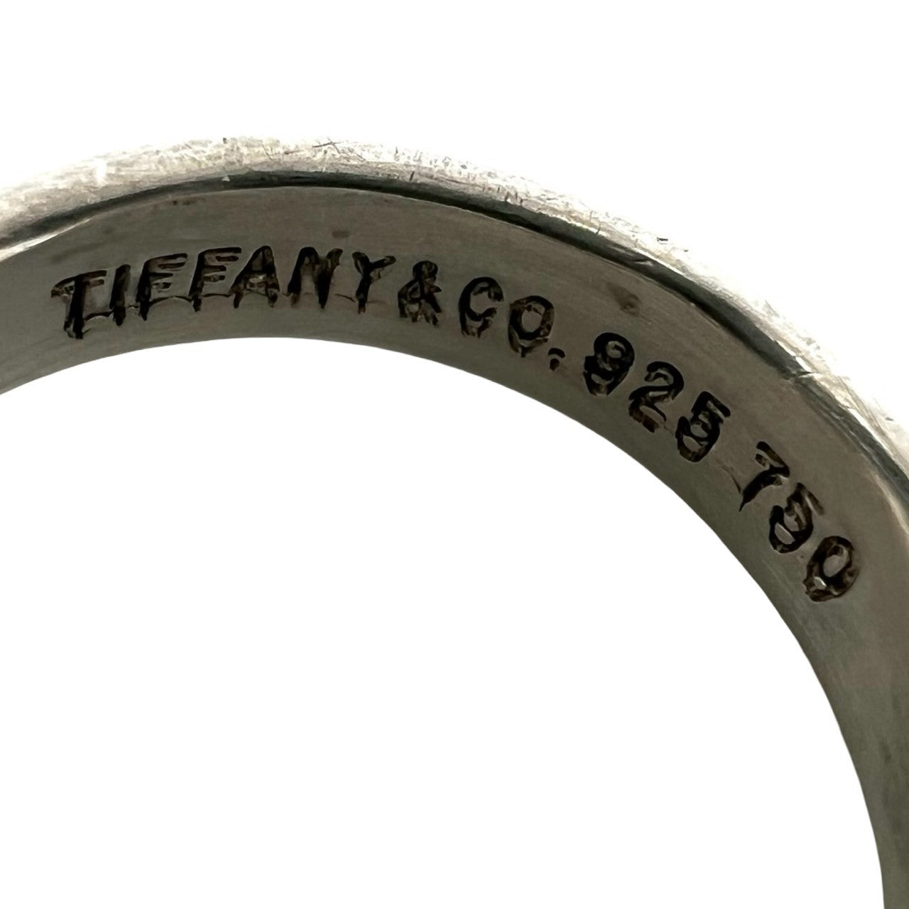 TIFFANY&Co. ティファニー (Vintage) フック&アイ リング 指輪 9号 925 K18 750 YG 3