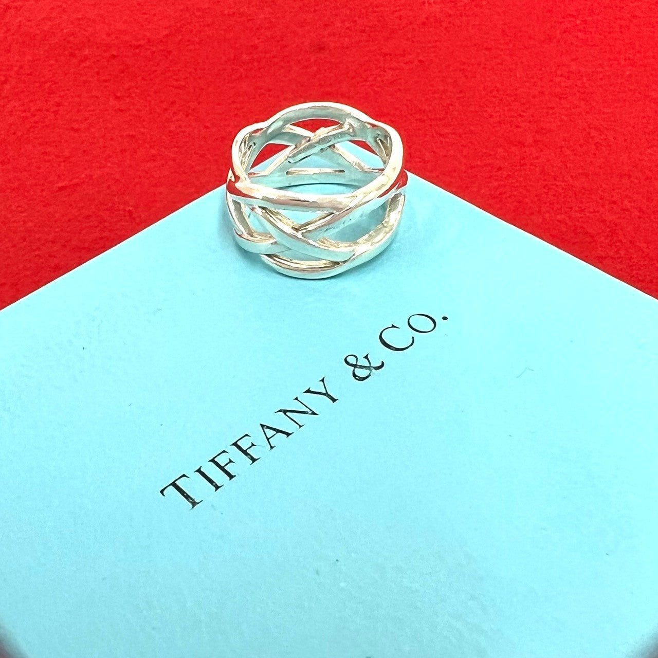 TIFFANY&Co. ティファニー (Vintage) ケルテックノット リング 指輪 14号
