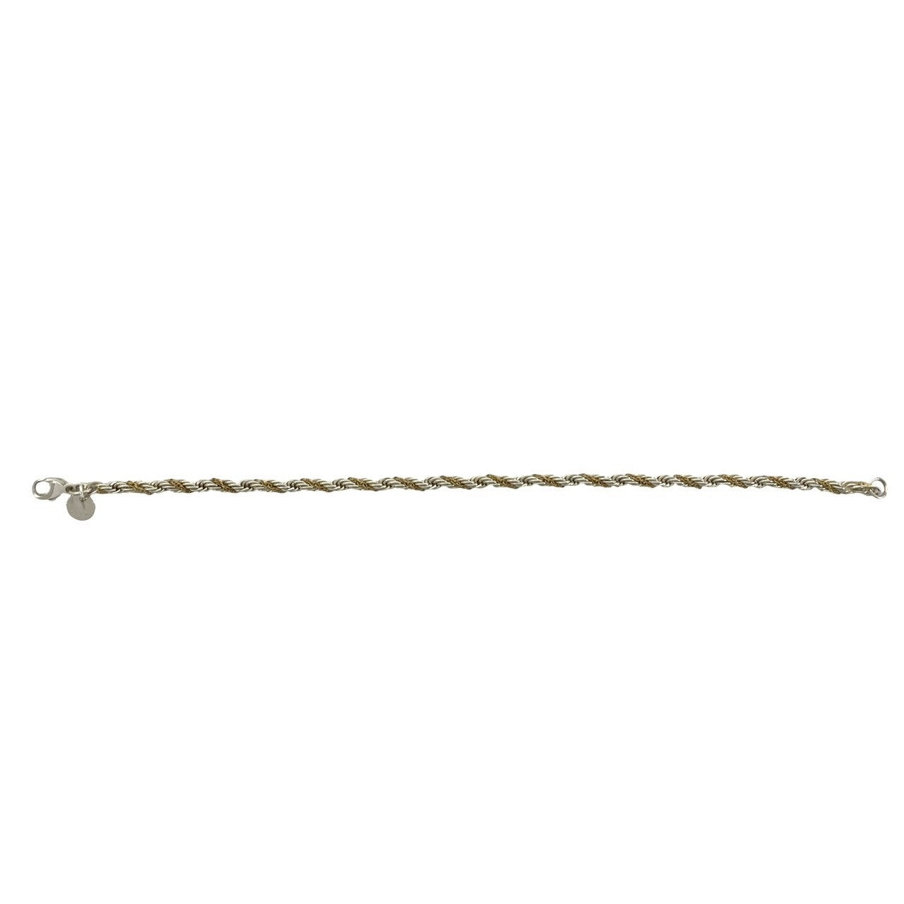 TIFFANY&Co. ティファニー ツイストロープ ブレスレット 925 K18 750 YG 6