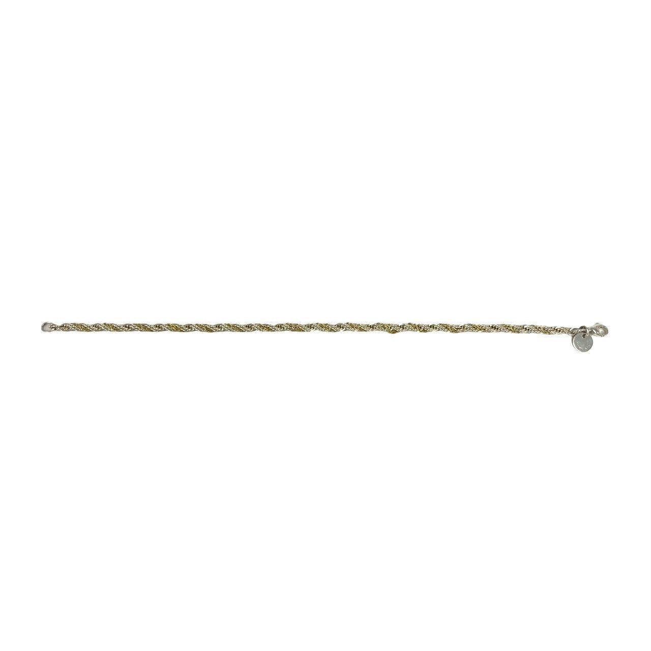 TIFFANY&Co. ティファニー 950 K18 750YG ツイストロープ ブレスレット 6