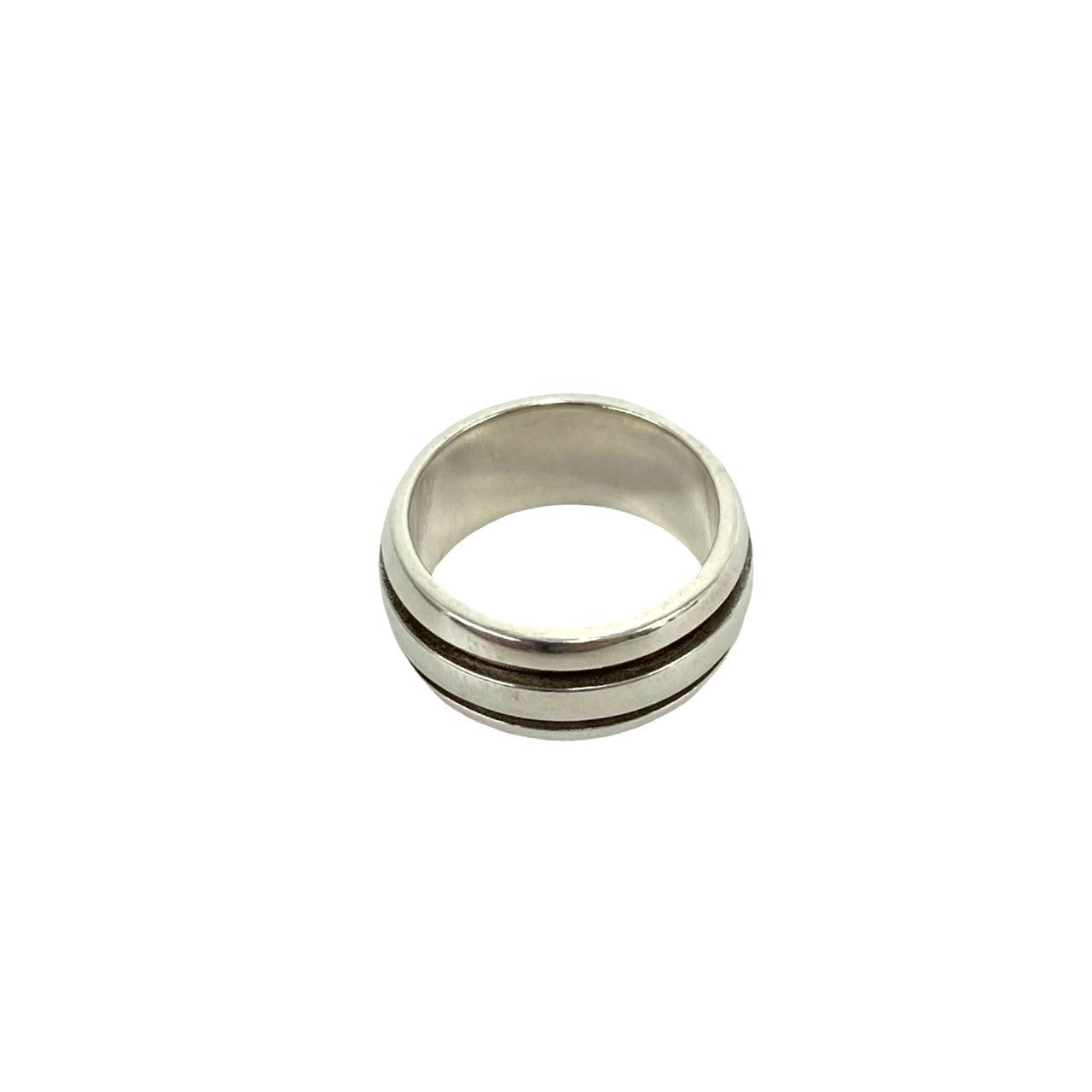 TIFFANY&Co. ティファニー (Vintage) グルーブド ダブルライン リング 指輪 4